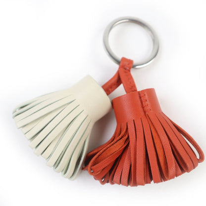 Hermes Carmen Unodos Anjou Milo Carnelian Cl Key Ring/Bag Charm