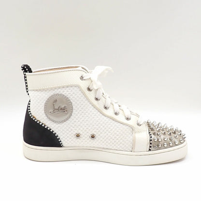 Christian Louboutin Men'S High-Top Leather Sneakers