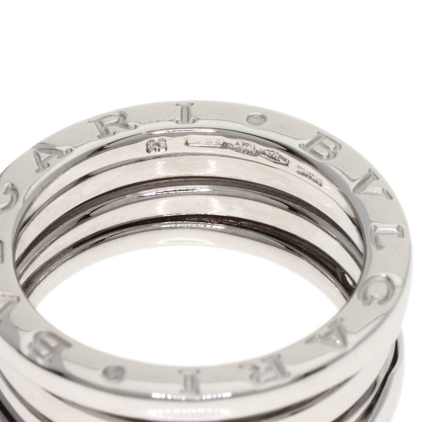 Bvlgari B-Zero1 2-Band #53 Ring In 18K White Gold