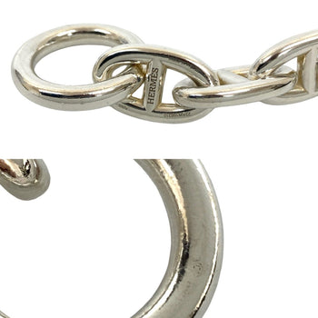 Hermes Chaine D'Ancre Tgm 12-Link Sterling Silver 925 Chain Bracelet/Bangle