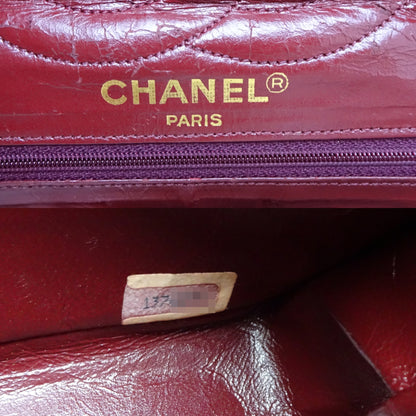 Chanel Paris Exclusive Matelasse Chain Shoulder Bag In Black Lambskin