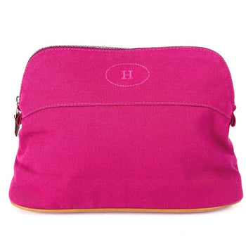 Hermes Bolide Pouch Gm Makeup Leather Canvas