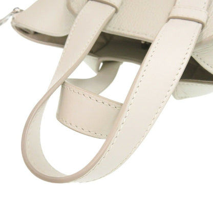 Like New Loewe Hammock Compact A538H13X03 Leather White Handbag