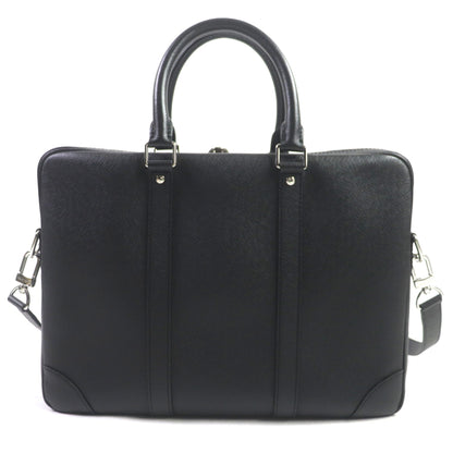 Louis Vuitton M30975 Porte-Document Voyage Taiga Leather 2-Way Briefcase