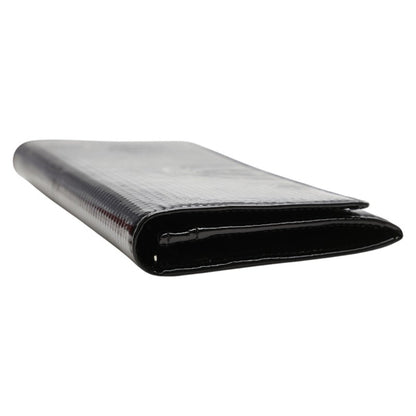 Cartier Happy Birthday Long Wallet Black Enamel