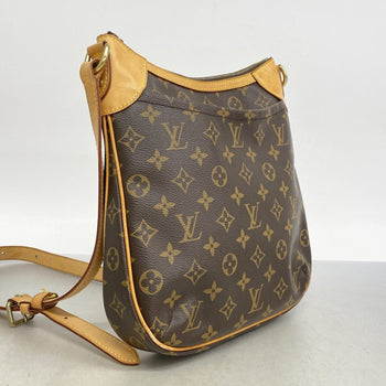 Louis Vuitton Monogram Odeon Pm Shoulder Bag M56390 Brown