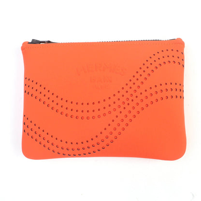 Hermes Neobain Zen Au Soleil Pm Logo-Punched Leather Zip Pouch