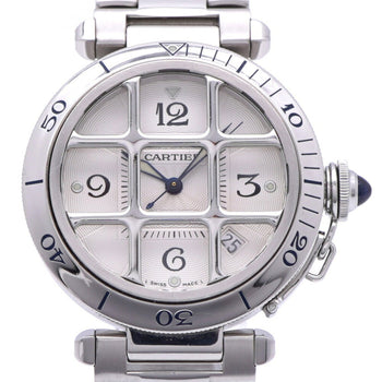 Cartier Pasha Convex Grid W31059H3 Automatic Watch