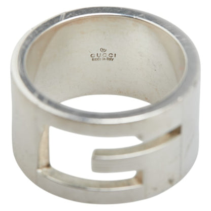 Gucci Branded G Ring #15 Sv925 Silver