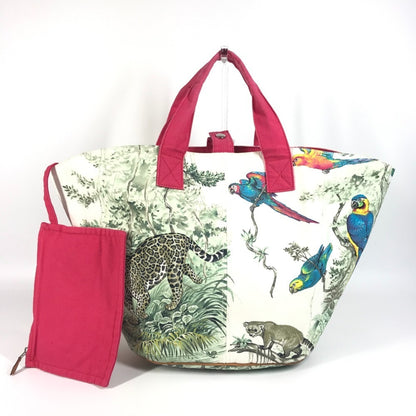 Hermes Animal Panier De Plage Tote Bag With Pouch