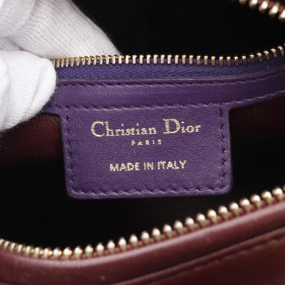 Christian Dior Dior Lady Dior Lady Cannage Handbag Bag Leather
