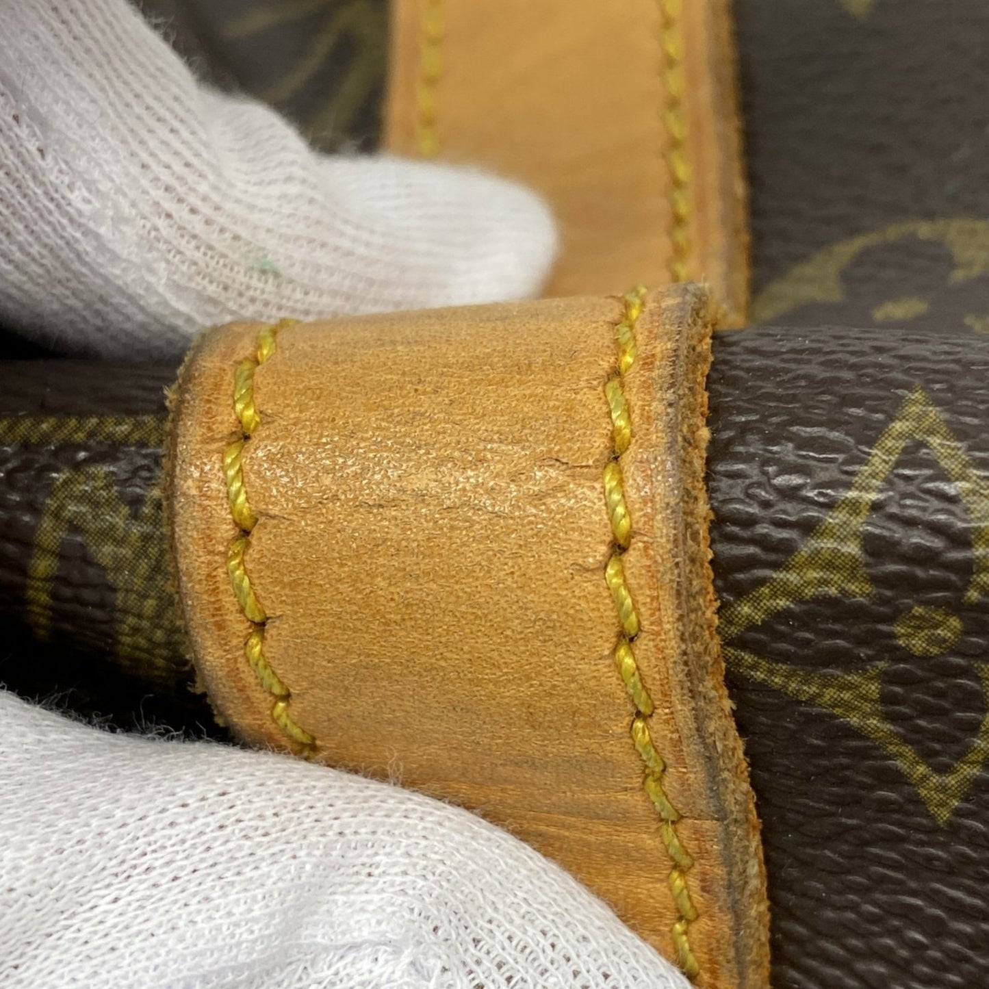 Louis Vuitton Monogram Keepall 45 Boston Bag M41428 Brown