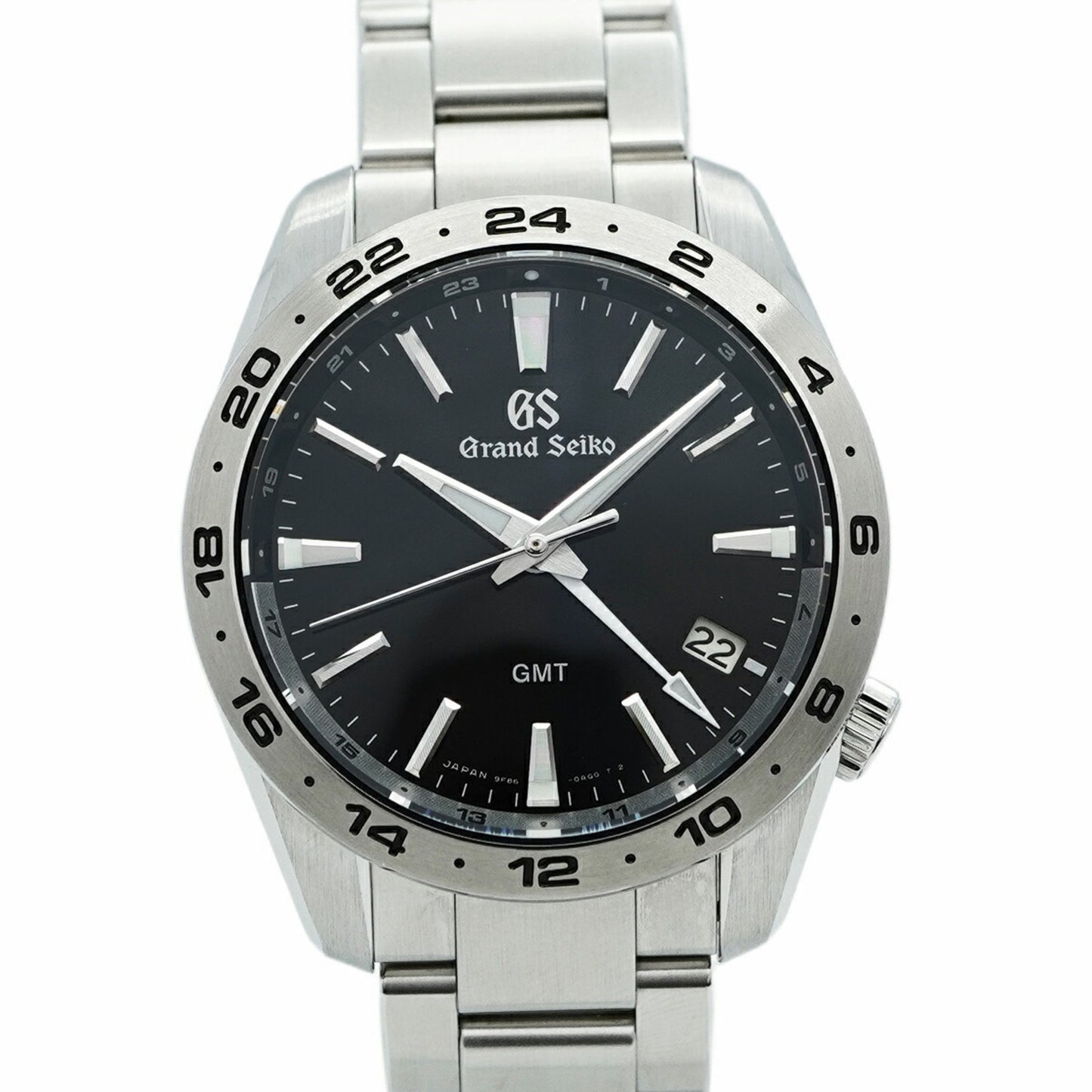 Seiko Grand 9F86-0Ak0 Sbgn027 Black Dial