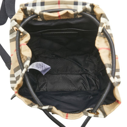 Burberry Nova Check Backpack In Beige