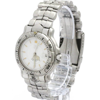 Tag Heuer 6000 Professional Quartz Mind Size Watch Wh1211 Polished