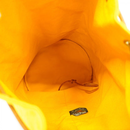 Hermes Herms Polochon Mimir Pm Shoulder Bag In Yellow Canvas