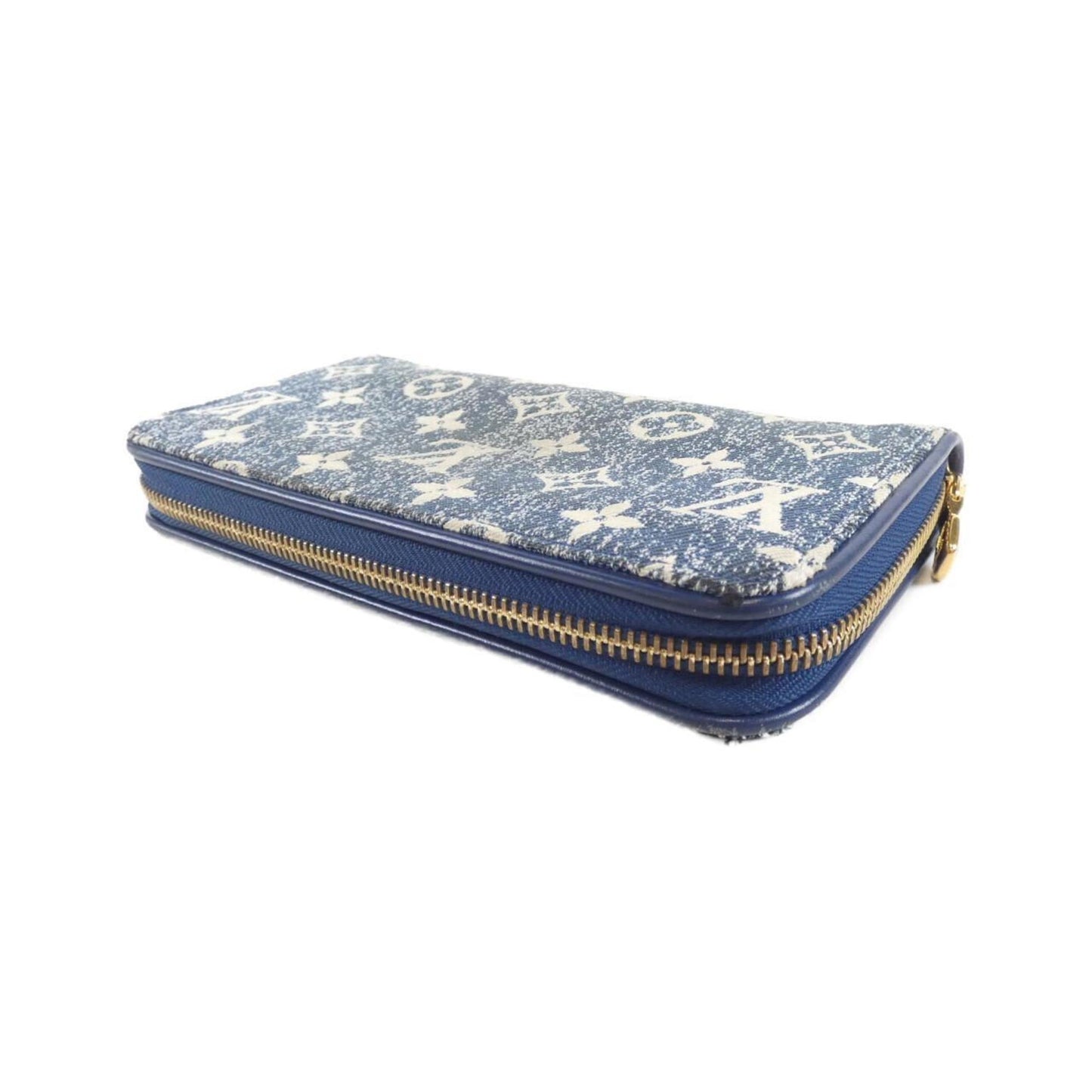 Louis Vuitton Monogram Jacquard Denim Zippy Wallet M81226