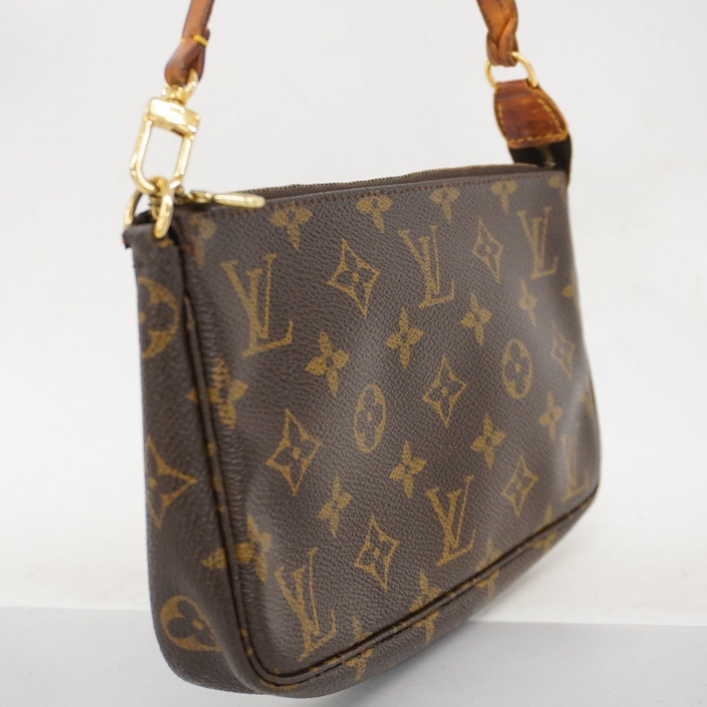 Louis Vuitton Monogram Pochette Accessoires M51980 Brown