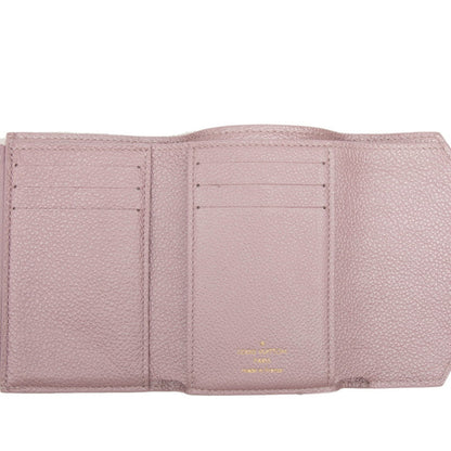 Louis Vuitton Monogram Empreinte Portefeuille Victorine Bifold Wallet M82343 Pink Leather