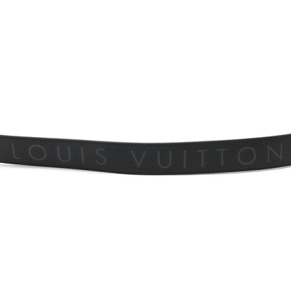 Louis Vuitton Louis Vuitton Santur Reverso Reversible 40Mm Belt Taurillon Leather Black Grey #95