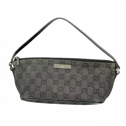 Gucci Pouch 07198 Denim Gray Black