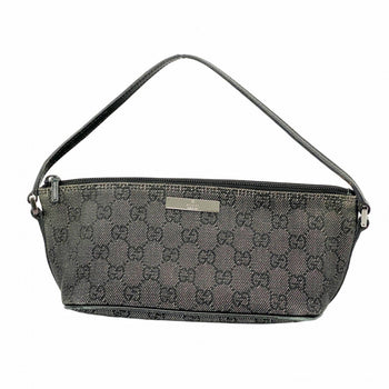 Gucci Pouch 07198 Denim Gray Black