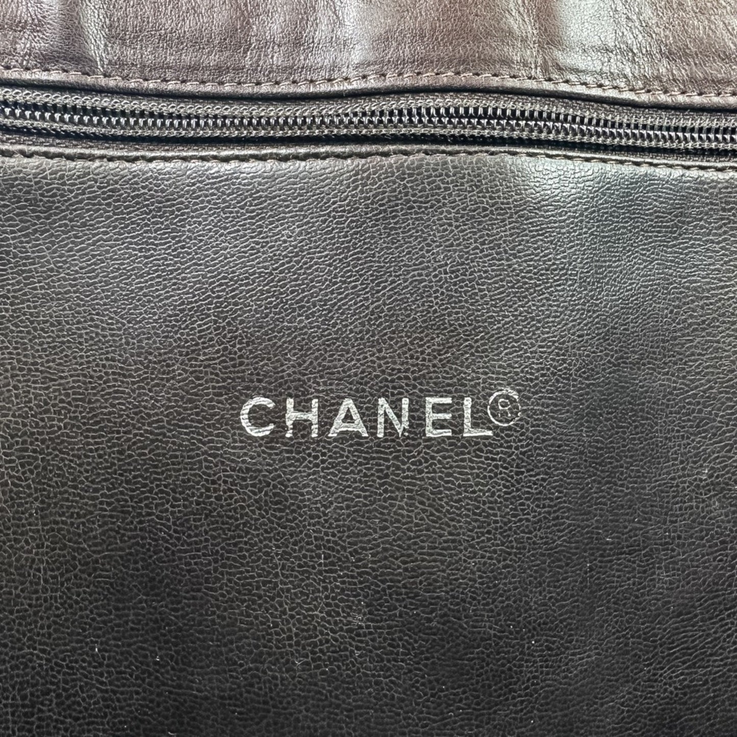 Chanel Matelasse Leather Chain Shoulder Bag In Brown