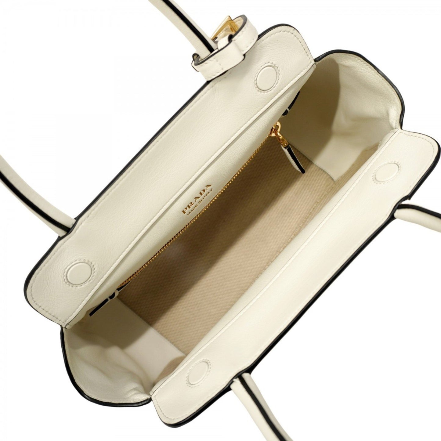 Prada Handbag Leather White