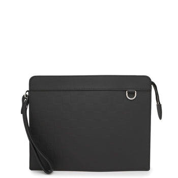Louis Vuitton Clutch Bag Damier Infini Stand Pouch N60450 Louis Vuitton Black Second