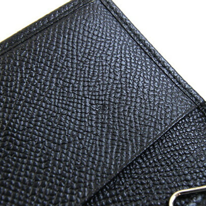 Bvlgari 6-Ring Key Case 20234 Black Leather