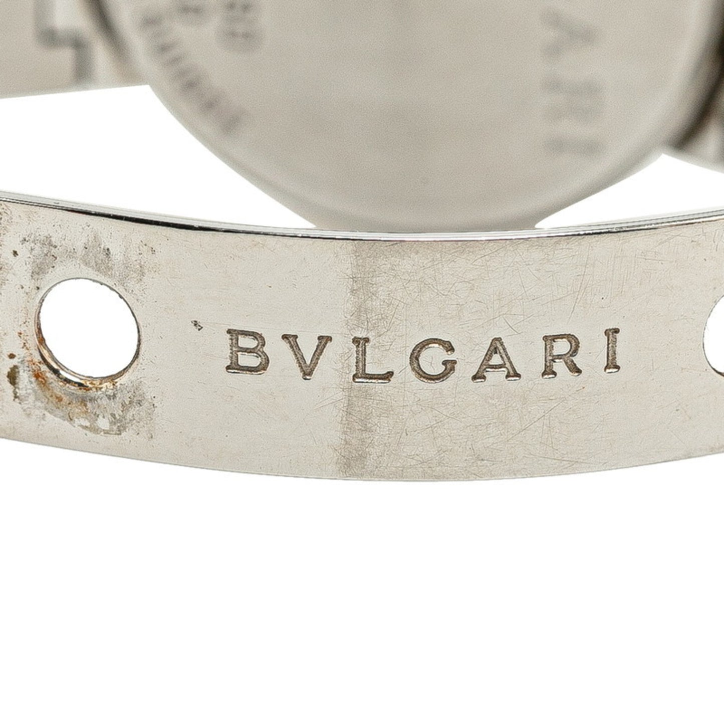 Bvlgari Watch Bb30Ss Quartz Black Dial Stainless Steel