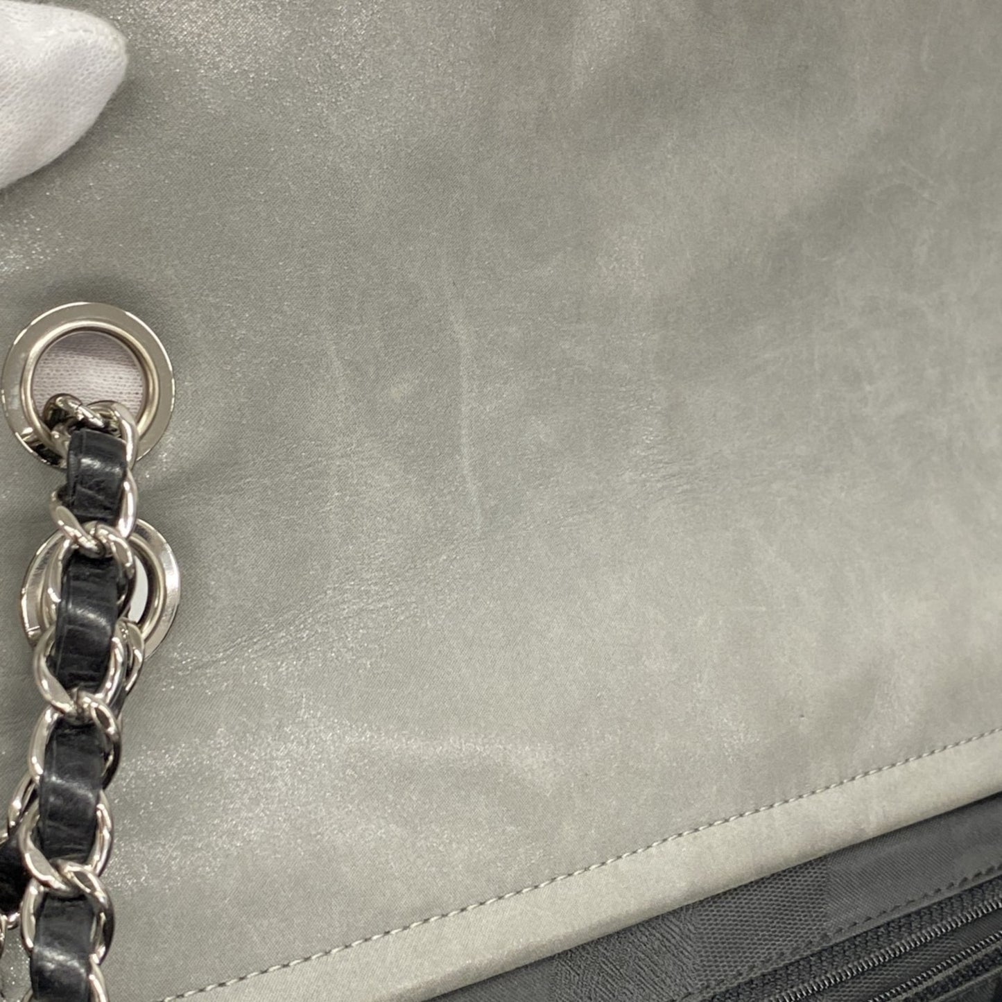 Chanel Matelasse Handbag With Chain Shoulder Strap