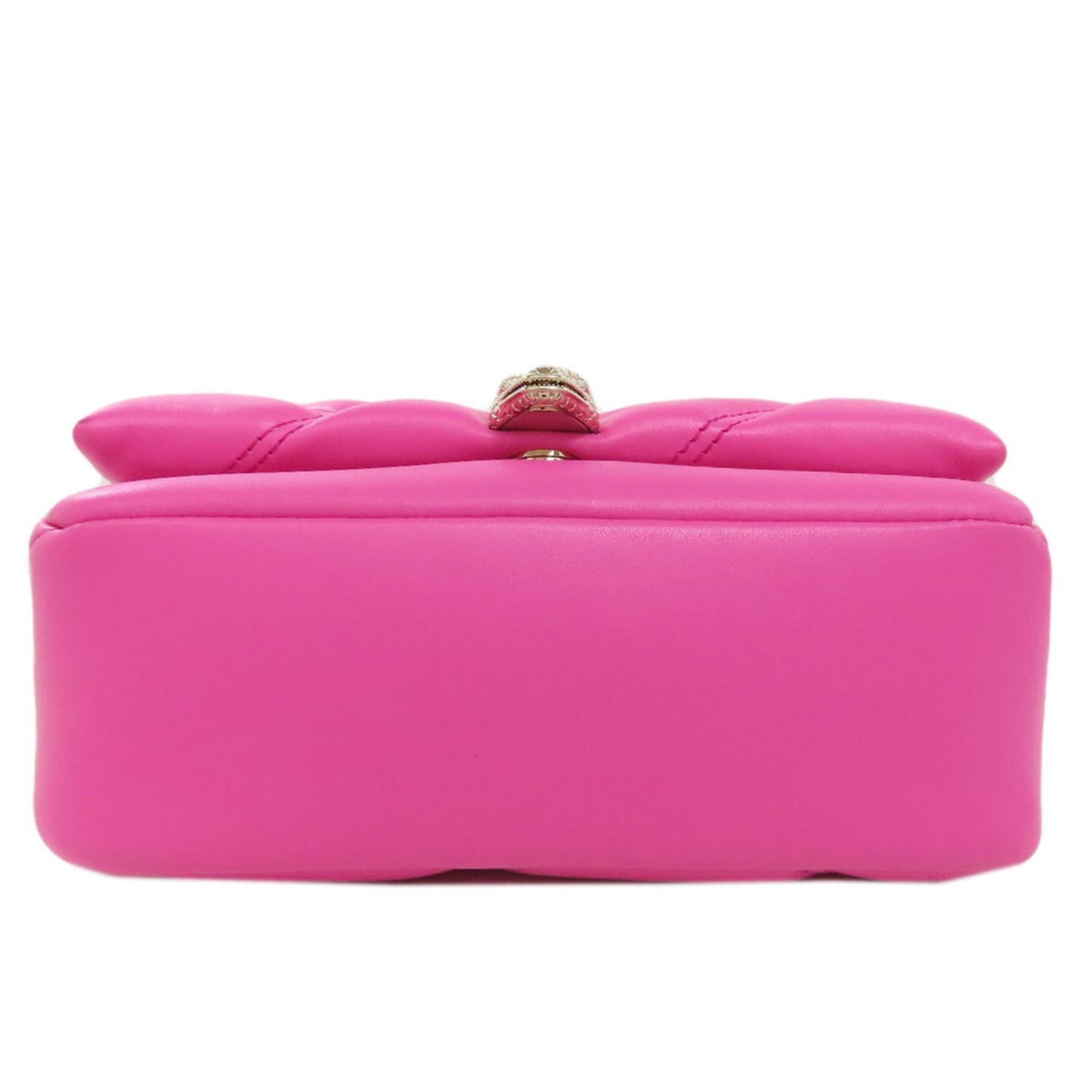 Bvlgari Serpenti Cabochon Mini Crossbody 2-Way Handbag In Calfskin