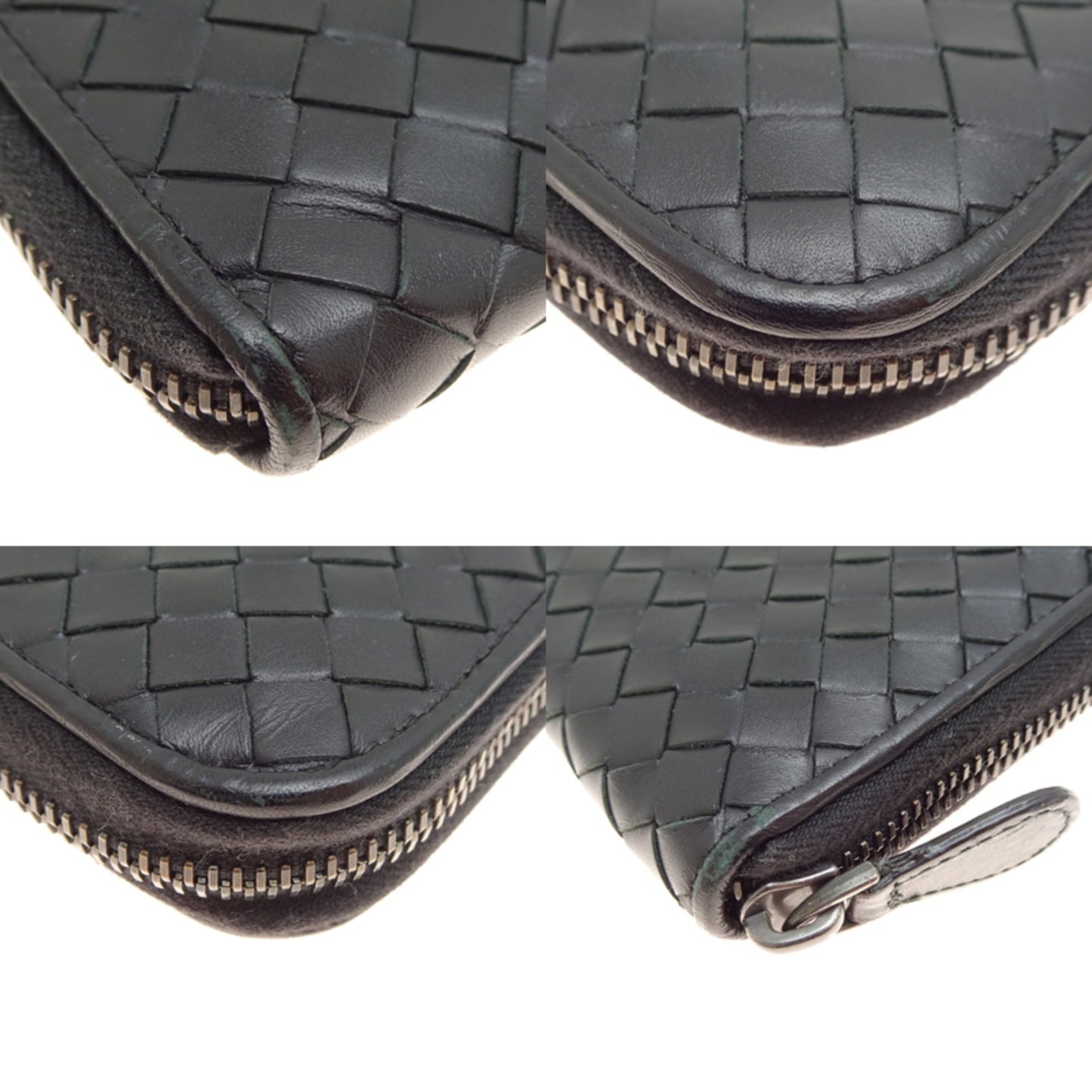 Bottega Veneta Intrecciato Zip Wallet