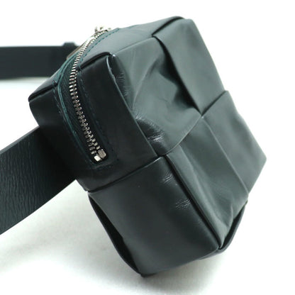 Bottegaveneta Bottega Veneta Intrecciato Leather Belt Bag Waist Dark Green 709342 Va9A5
