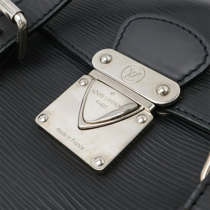 Louis Vuitton Epi Segur Mm Shoulder Bag In Black Leather (Noir) M58862