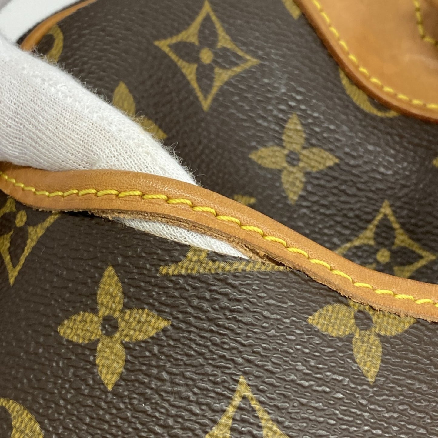 Louis Vuitton Monogram Deauville Handbag M47270 Brown