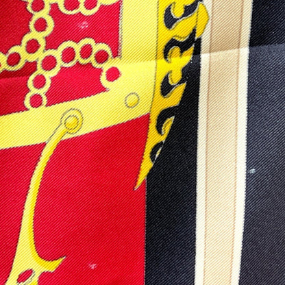 Hermes Carr 90 Les Muserolles Noseband Scarf Silk