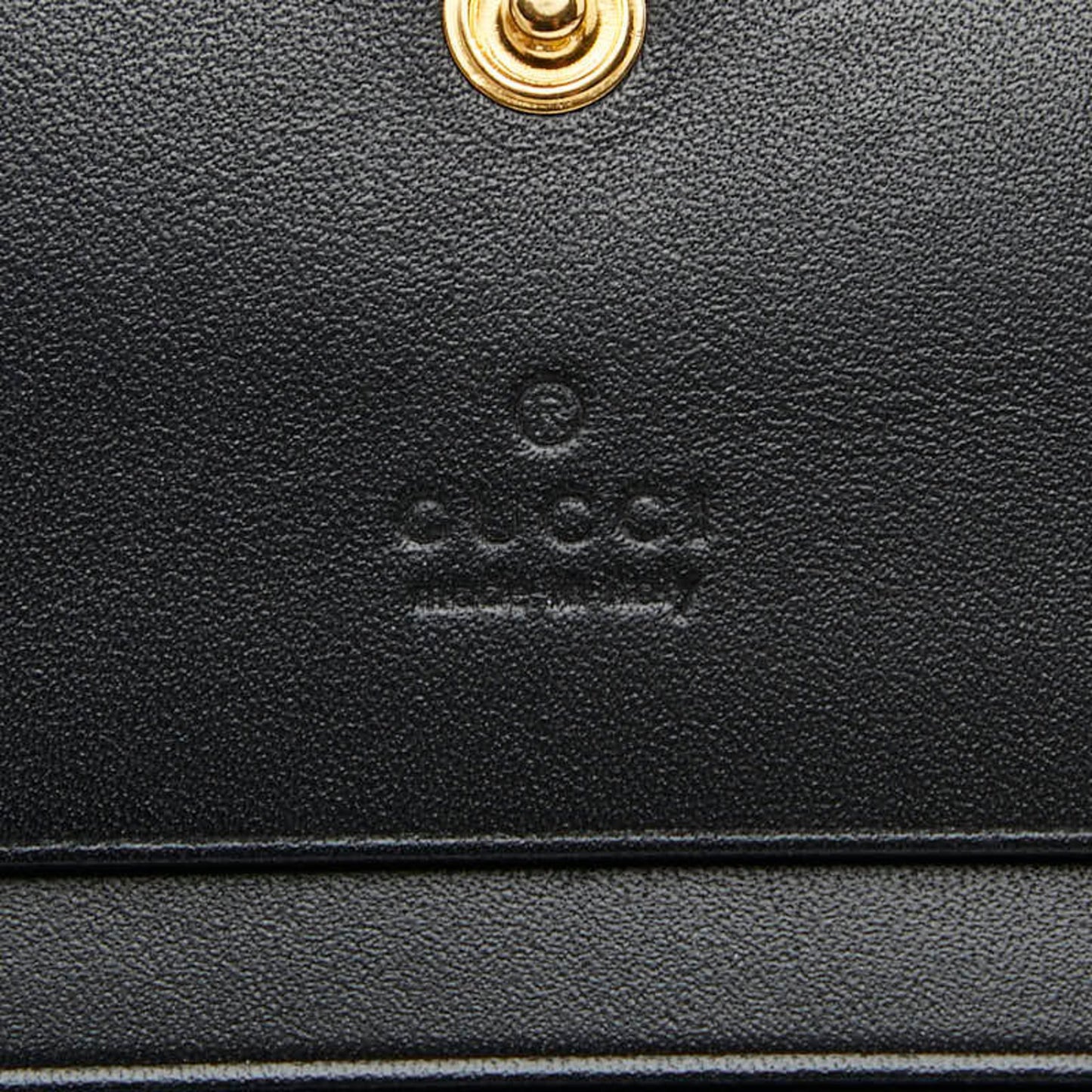 Gucci Bee Print Gg Supreme Bifold Wallet 508757 Beige Brown Gold