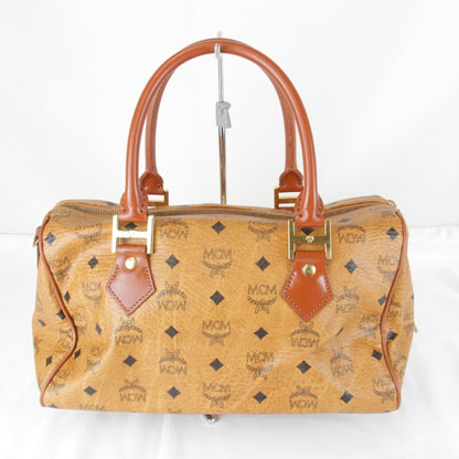 Leather Mcm Handbag