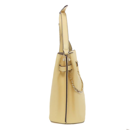 Michael Kors Padlock Shoulder Bag Leather