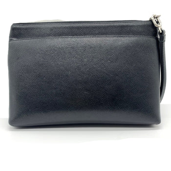 Leather Balenciaga Clutch Bag