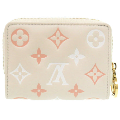 Louis Vuitton Portefeuille Lou Monogram M82291 Ic Chip Leather Beige Bi-Fold Wallet 1735Louis