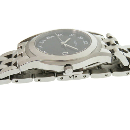 Gucci 5500M G-Class Date Stainless Steel Black/Silver Dial Quartz Watch 1748Gucci