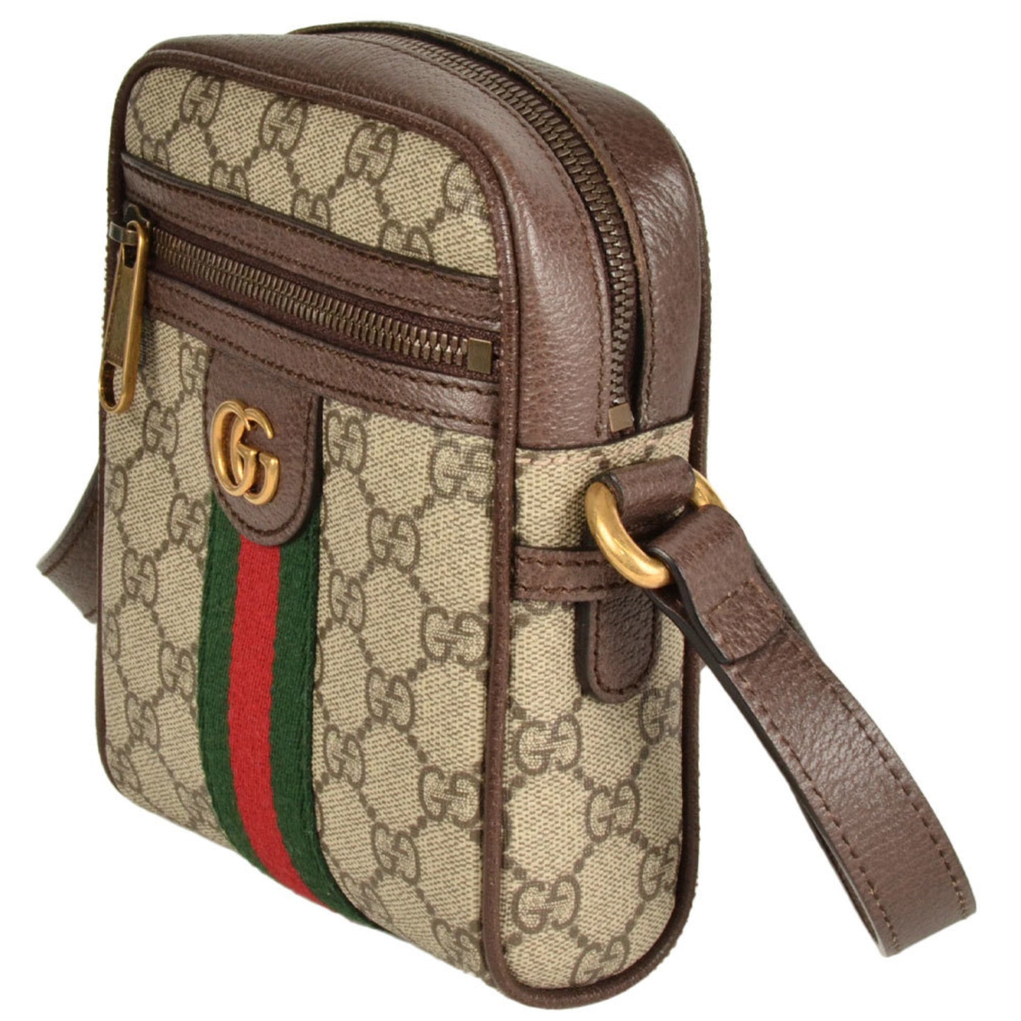 Gucci Ophidia Shoulder Bag Gg Supreme Canvas 598127 Beige