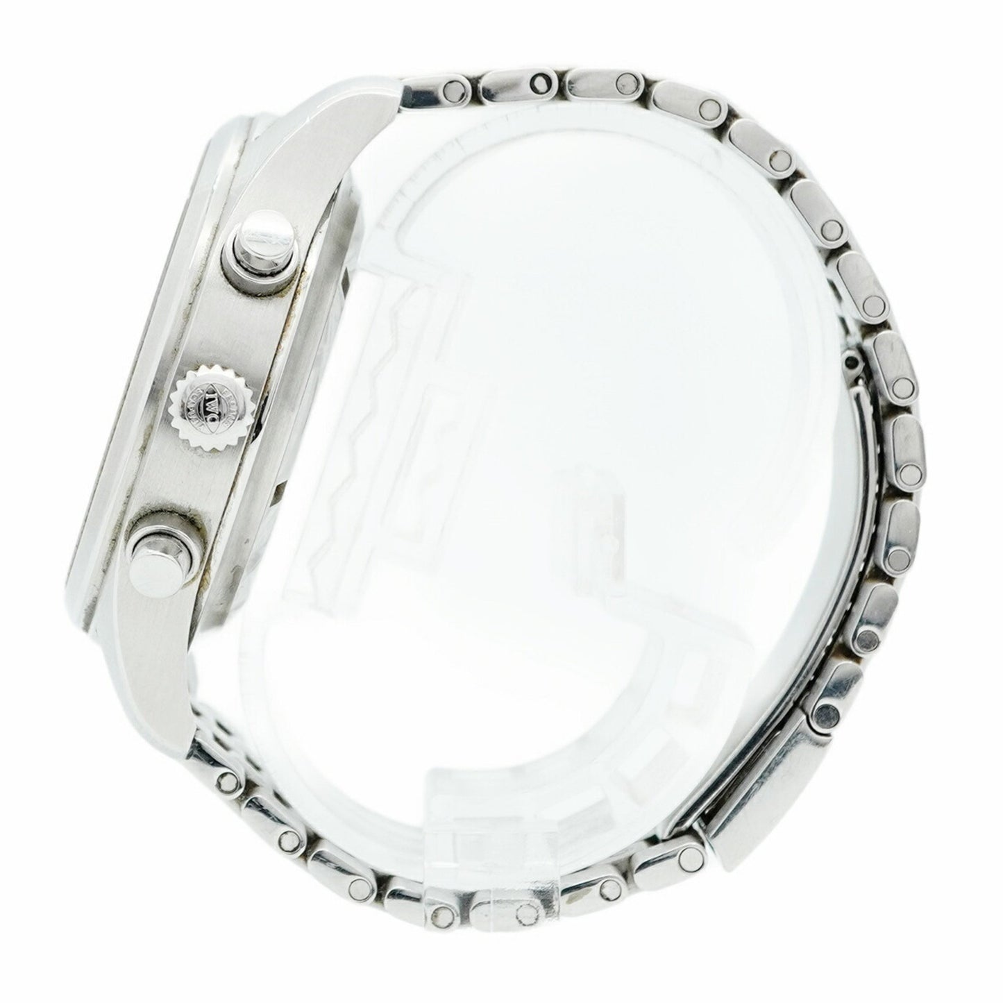 Iwc Schaffhausen Spitfire Iw371705 Silver Dial