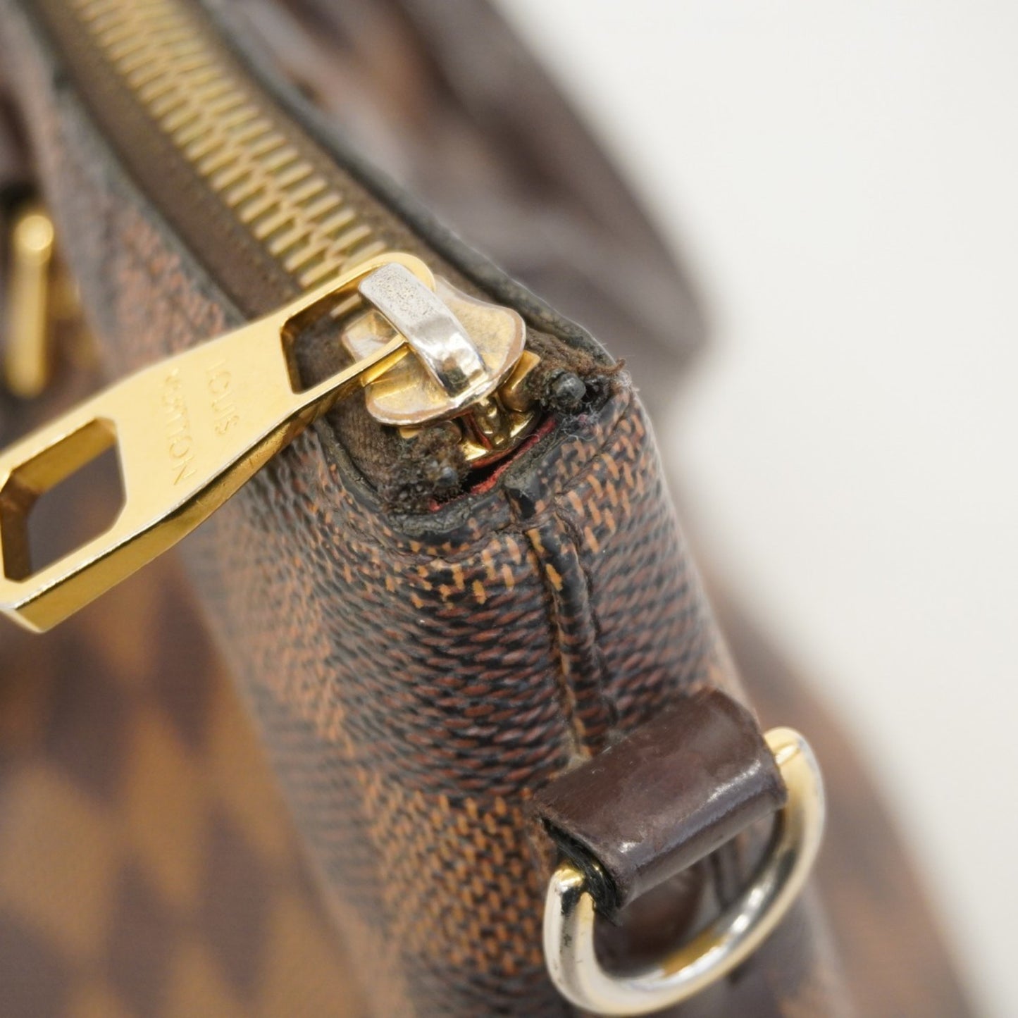 Louis Vuitton Damier Sienna Pm Ebene Handbag N41545