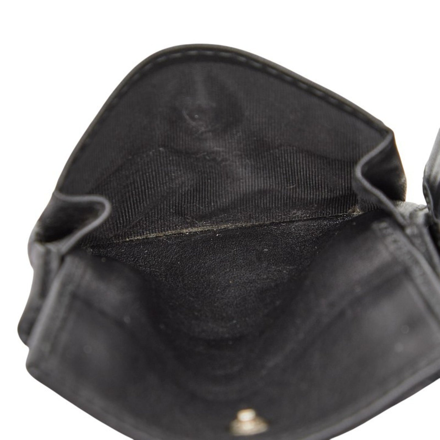 Gucci Guccissima Bifold Wallet 181671 Black Leather