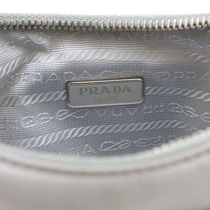 Prada Re-Edition Shoulder Bag Nylon Grey