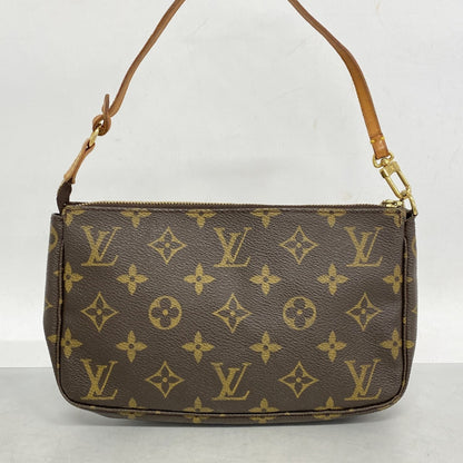 Louis Vuitton Monogram Pochette Accessoires M51980 Brown